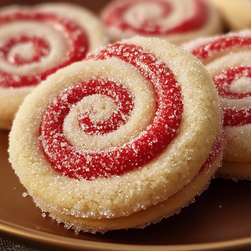 Peppermint Swirl Cookies