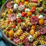 Quick Italian Pasta Salad (with 1 Secret Ingredient) - Alrightwithme