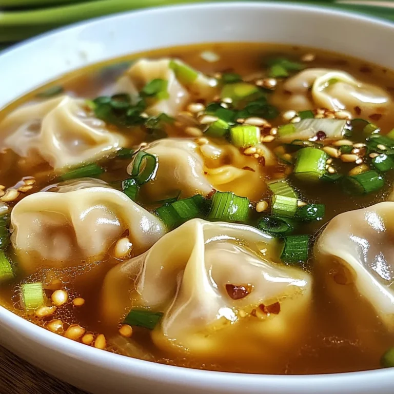 Quick & Easy Wonton Soup
