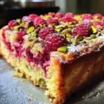 Raspberry Orange Pistachio Ricotta Cake: A Flavor Delight
