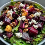 Roasted Beet Salad With Goat Cheese And Walnuts Recipe