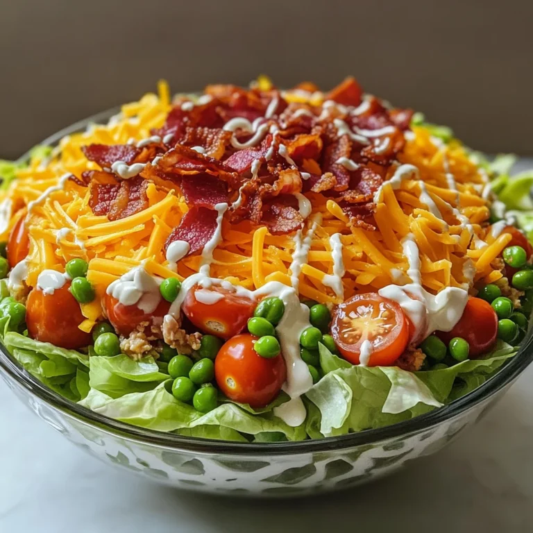 Seven Layer Salad