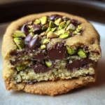Single Serve Pistachio Cream Chocolate Chip Cookie Recipe