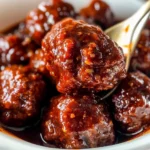 Slow Cooker Korean Meatballs