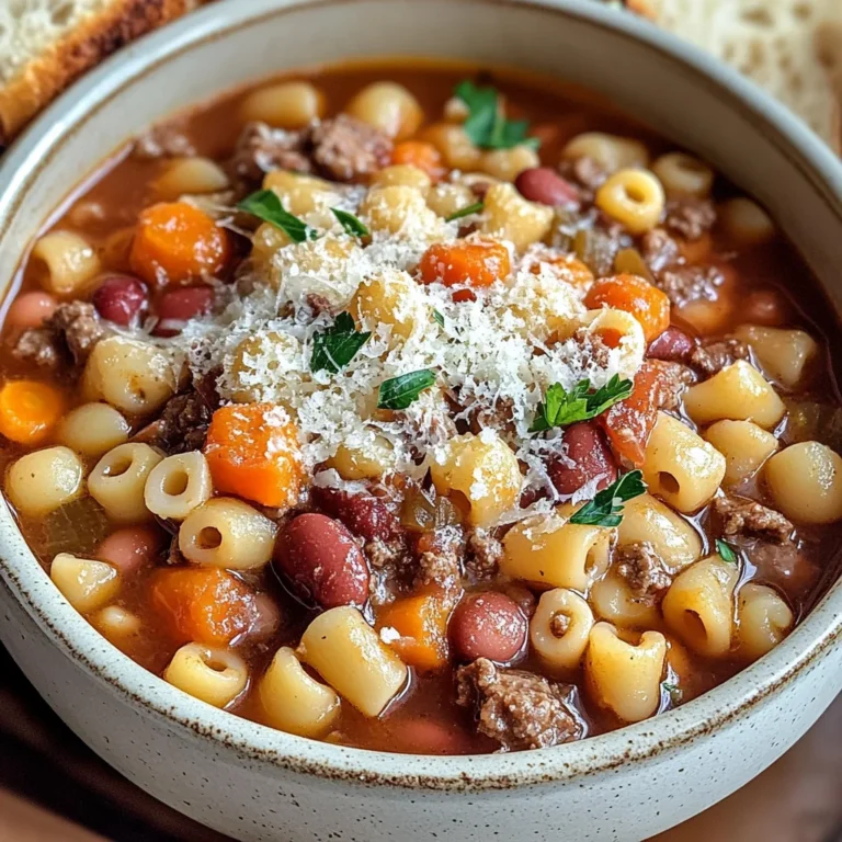 Slow Cooker Olive Garden Pasta e Fagioli
