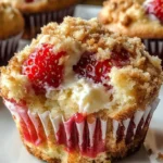 Strawberry Cream Cheese Muffins