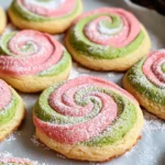 Strawberry Matcha Marble Cookies