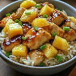Sweet and Savory Pineapple Chicken and Rice Recipe