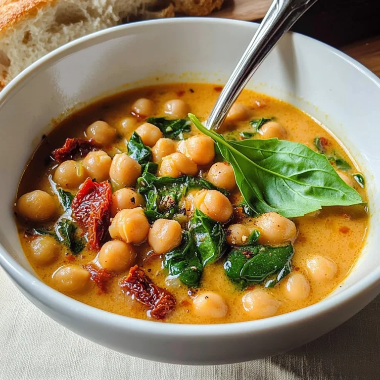 Tuscan Garbanzo Bean Soup