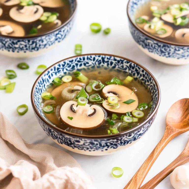 Japanese Clear Onion Soup