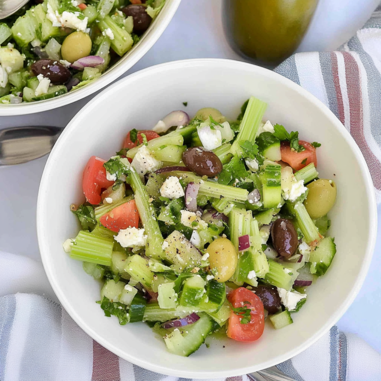 Mediterranean Celery Salad