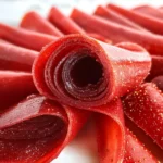 3-Ingredient Homemade Strawberry Fruit Roll-Ups