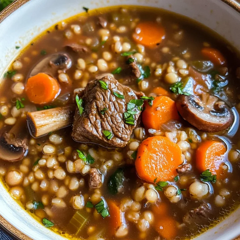 Beef Barley Soup