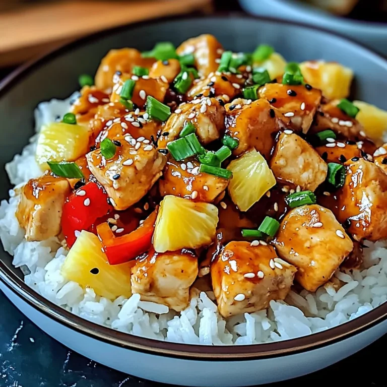 Best Pineapple Chicken and Rice Recipe