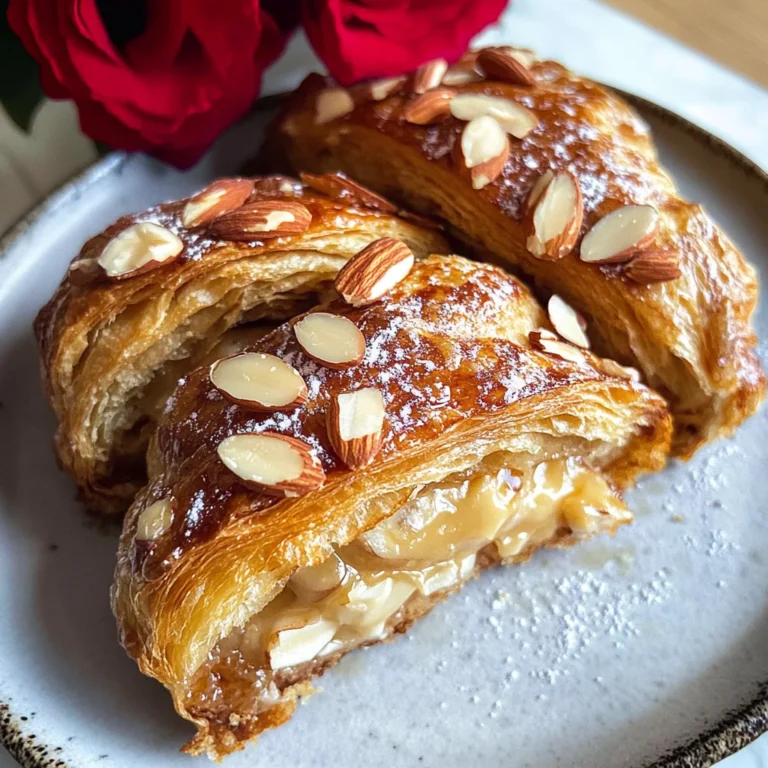 Croissant French Toast with Almonds