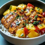 Deliciously Easy Pineapple Chicken and Rice