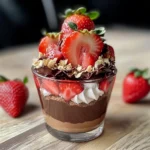 Dubai Chocolate Strawberry Cup Recipe