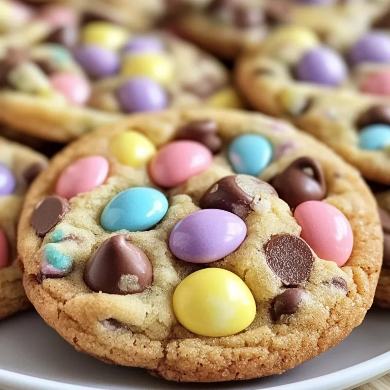 Easter Chocolate Chip Cookies