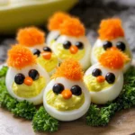 Easter Egg Recipe - Deviled Egg Chicks
