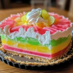 Easter No Bake Jello Pie