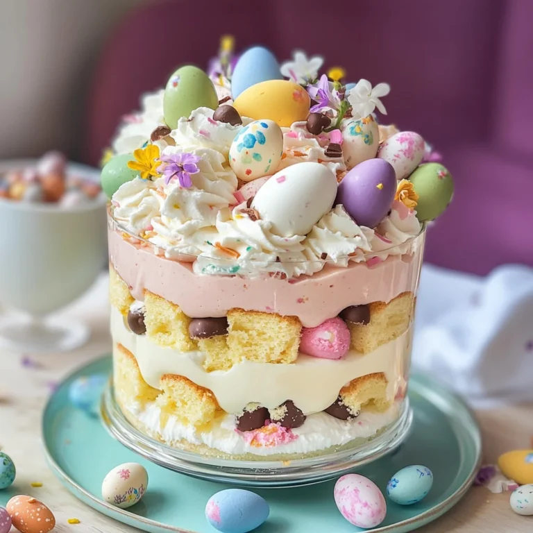 Easter Trifle Dessert