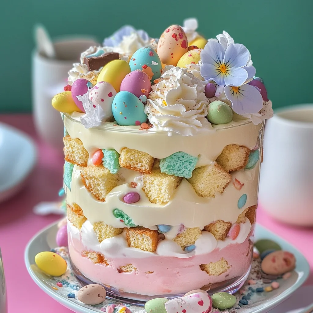 Easter Trifle Dessert
