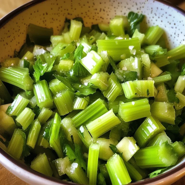 Easy Celery Salad