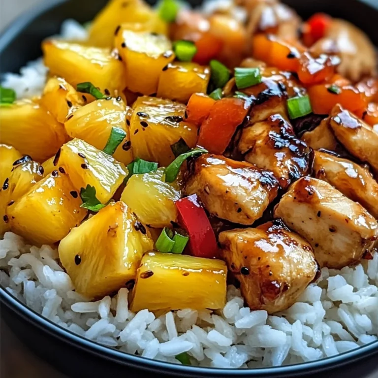 Easy Pineapple Chicken and Rice: An Incredible 5-Step Recipe