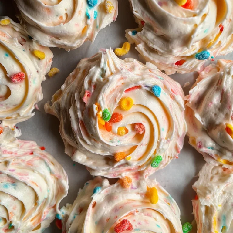 Fruity Pebbles Frosting