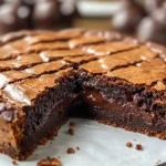 Gooey Brownie Pie