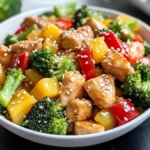 Healthy Pineapple Chicken Stir Fry Recipe