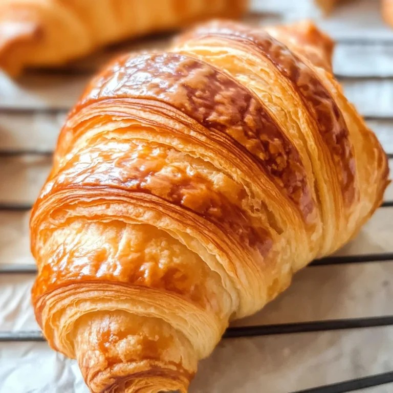 Homemade Croissants Step-by-Step