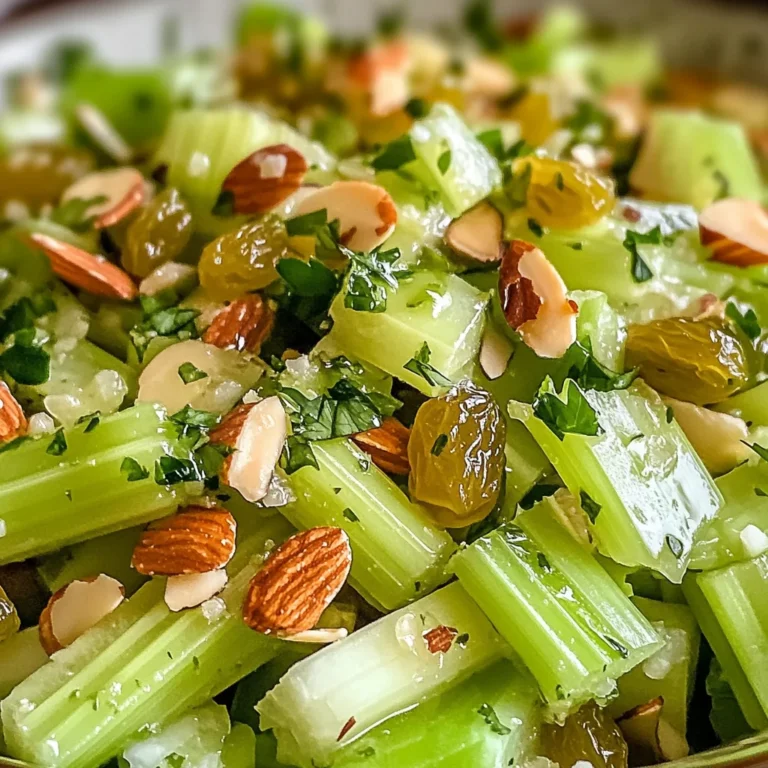 Ina Garten Celery Salad: A Refreshing Twist for Summer