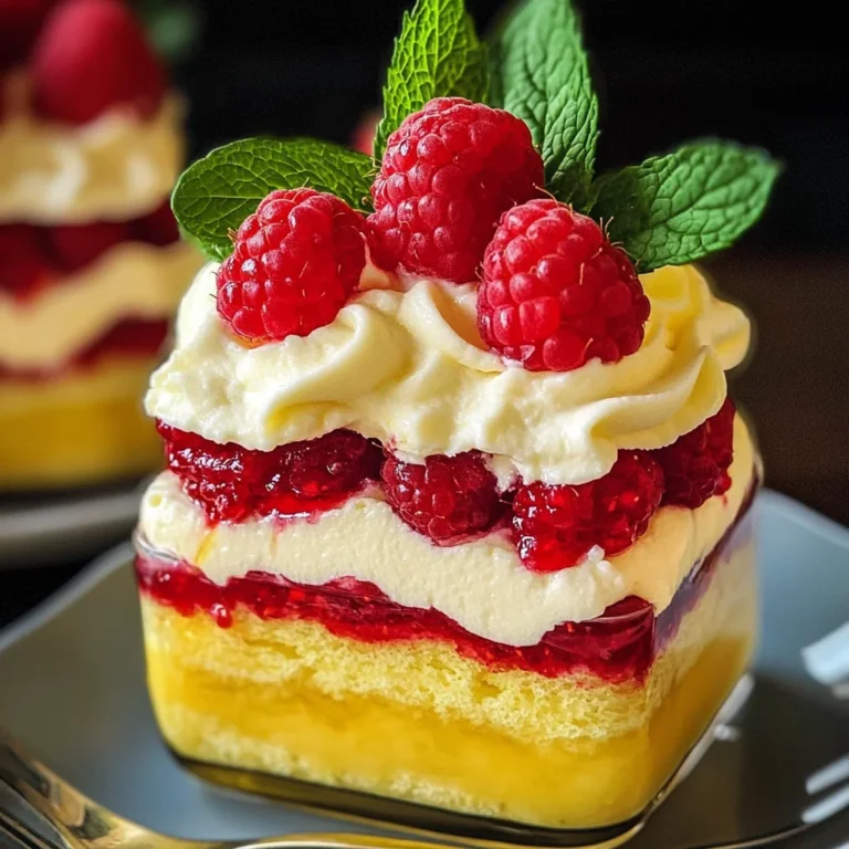 Lemon Raspberry Fluff