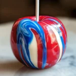 Marbled Effect Candy Apples