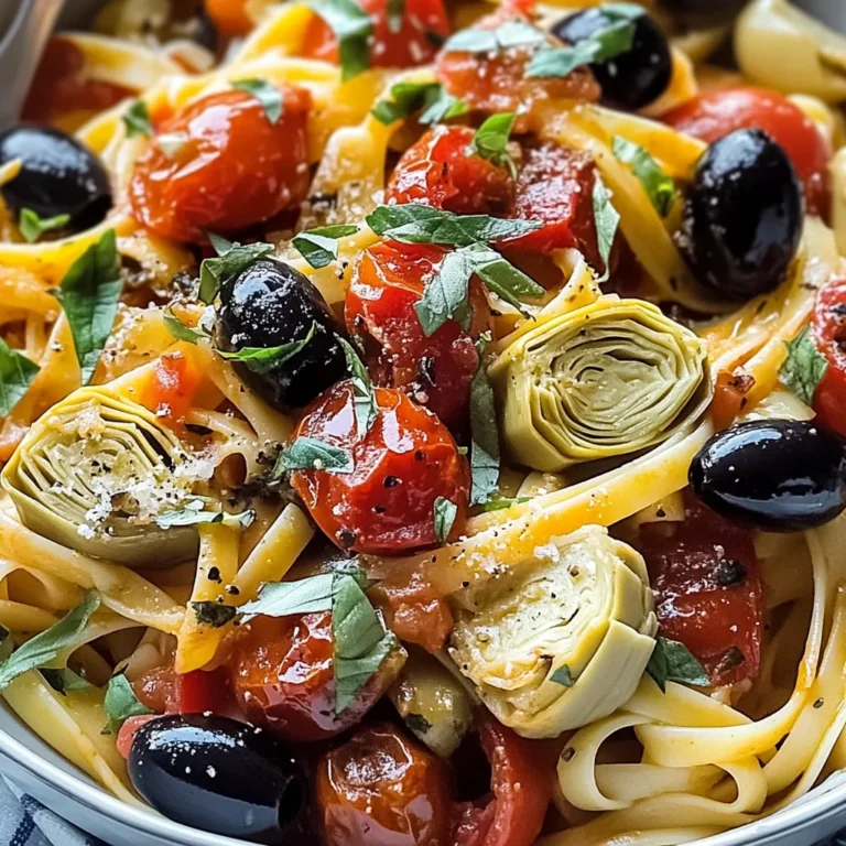 Mediterranean One-Pot Pasta: Quick, Flavorful Joy in 30 Minutes