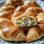 Mini Chicken Salad Croissant Sandwiches
