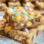 Mini Egg Cookie Bars!