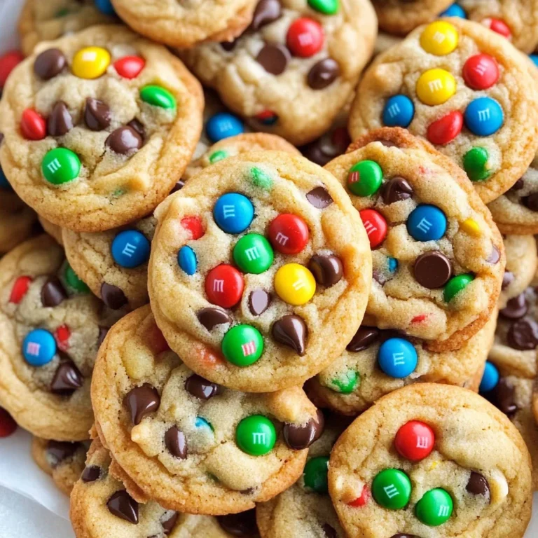 Mini M&M Cookies (Itty Bitty!)