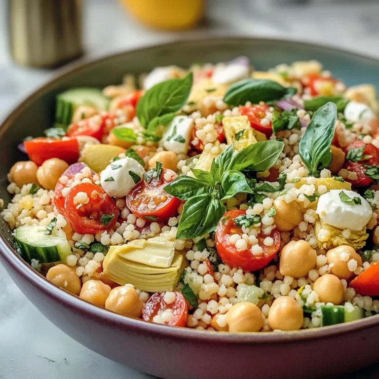 Mouthwatering Mediterranean Couscous Salad