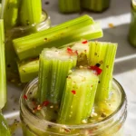 Pickled celery