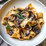 Portobello Mushroom Pappardelle