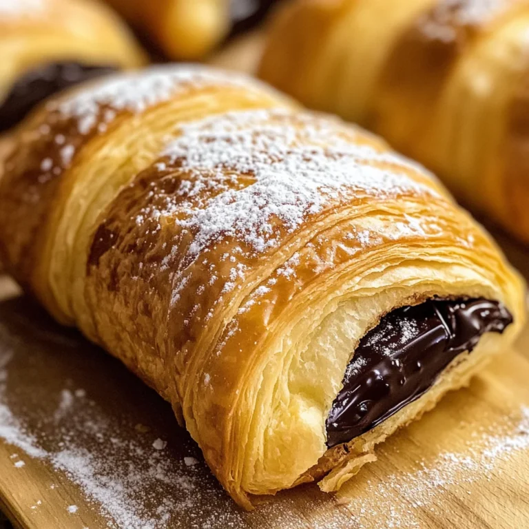 Shortcut Chocolate Croissants