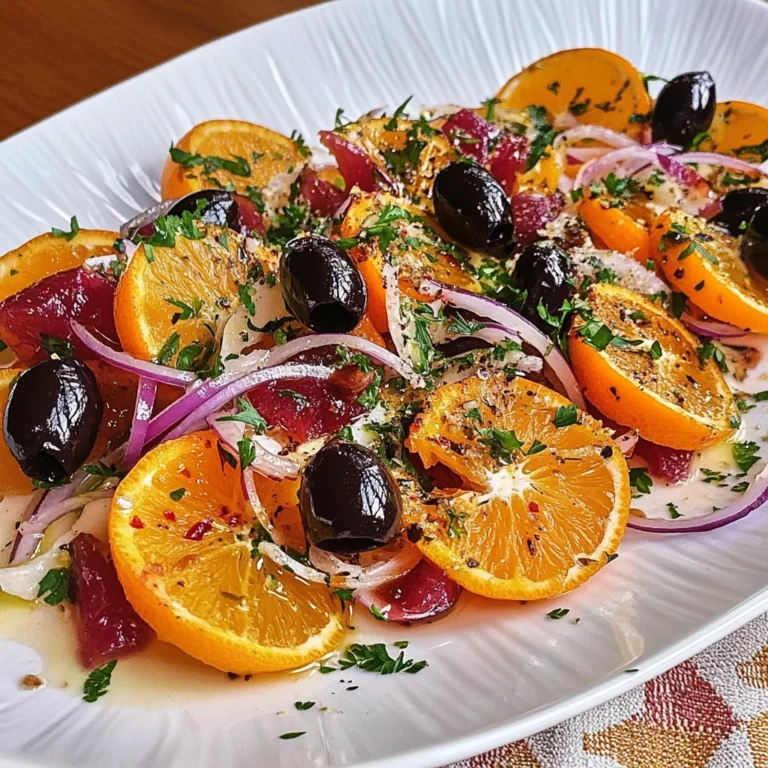 Sicilian Orange Salad (Insalata di Arance)