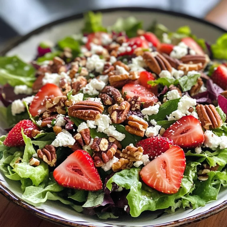 Strawberry Pecan Salad