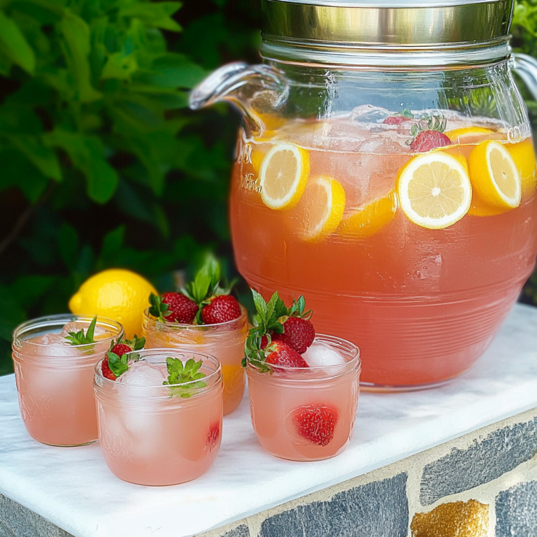 Sparkling Lemonade Punch Recipe