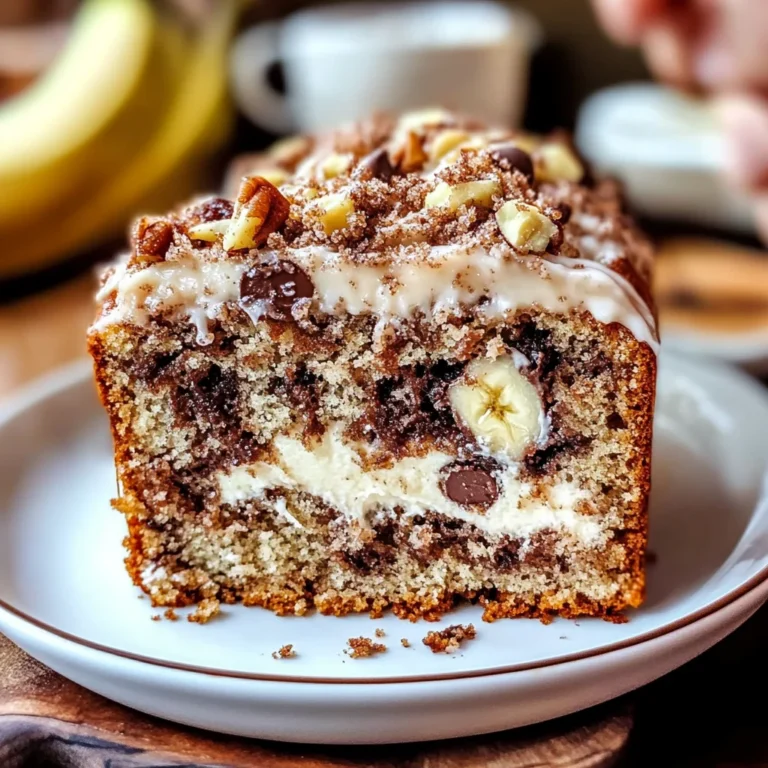 Banana Coffee Cake Bread