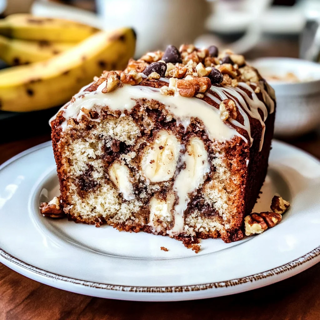 Banana Coffee Cake Bread