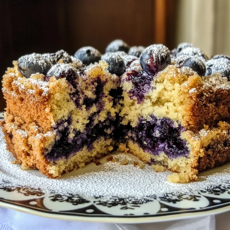 Blueberry Coffee Cake
