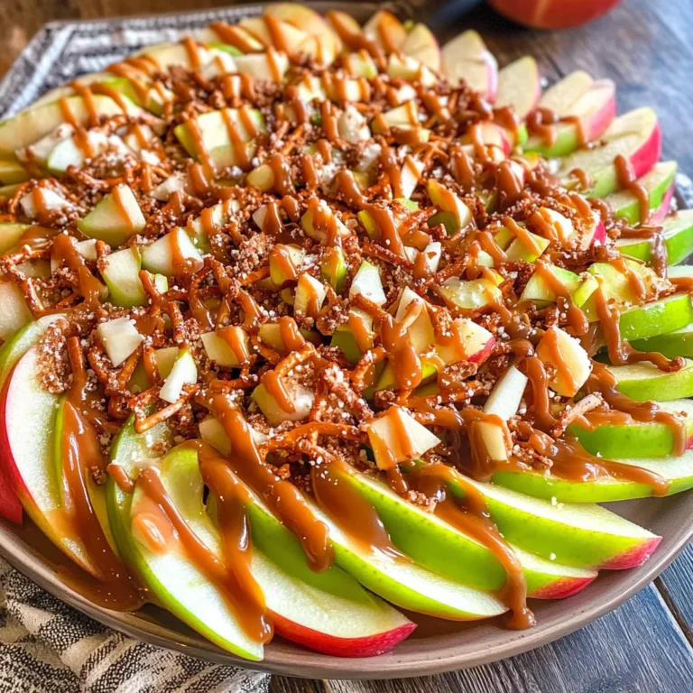 Caramel Apple Nachos